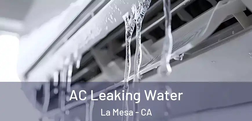 AC Leaking Water La Mesa - CA